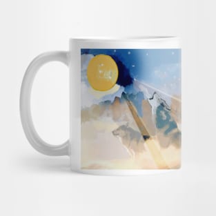 Moon Out Tonight Mug